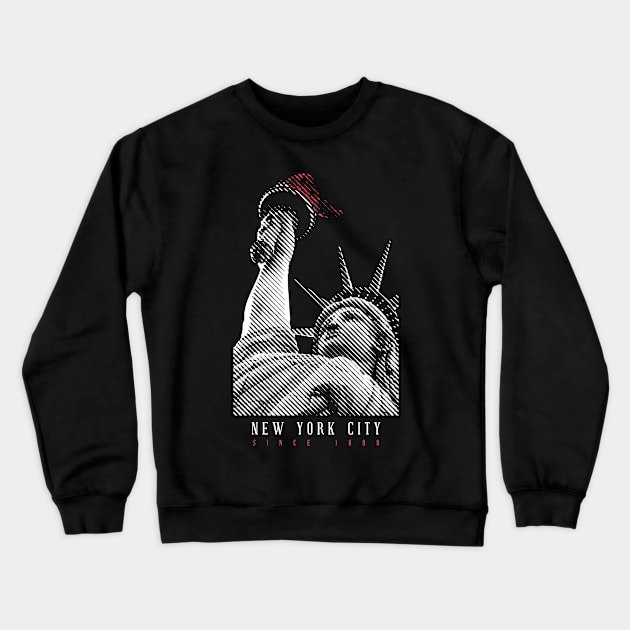 Statue of Liberty Crewneck Sweatshirt by EarlAdrian